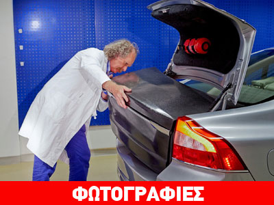 H Volvo μετατρέπει το αμάξωμα σε μπαταρία!