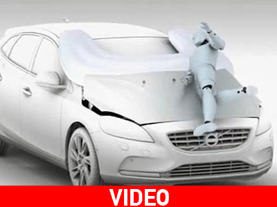 Ο πρώτος αερόσακος για πεζούς!