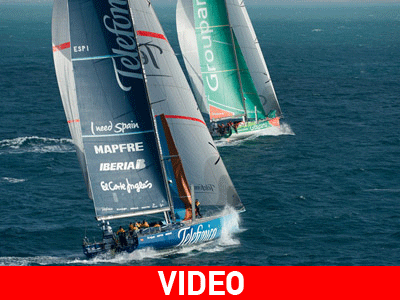 Εντυπωσιακή μάχη στο Volvo Ocean Race