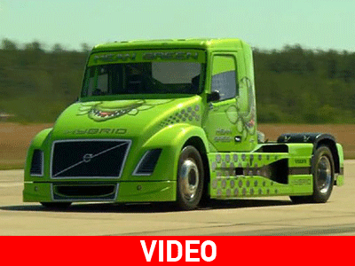 Ρεκόρ ταχύτητας από το υβριδικό Volvo Truck