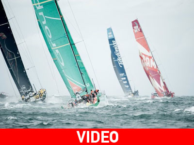 Συνωστισμός στην κορυφή του Volvo Ocean Race