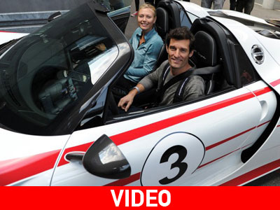 Τι δουλειά έχει ο Webber με την Sharapova;