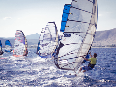 Αγώνας windsurf μεγάλης απόστασης στη Βάρκιζα