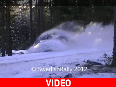 Εκπληκτική οδήγηση στο Ράλι Σουηδίας
