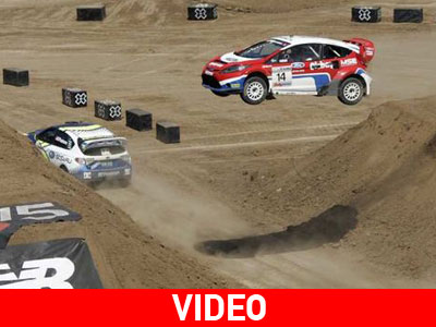 Loeb εναντίον Pastrana στα Summer X Games 2012