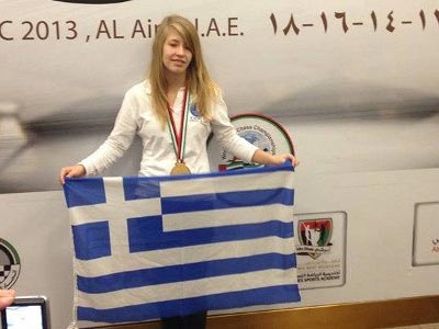 Παγκόσμια πρωτιά στο σκάκι για την Ελλάδα Παγκόσμια πρωτιά στο σκάκι για την Ελλάδα