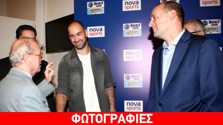 Χαμόγελα και καλό κλίμα ανάμεσα σε Θανάση Γιαννακόπουλο και Σπανούλη