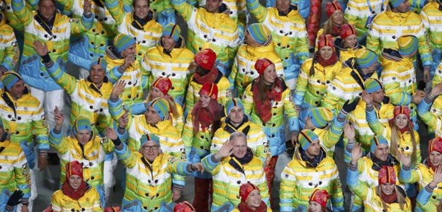 Για καλή τύχη των Γερμανών από την τελετή έναρξης απουσίαζε η... fashion police