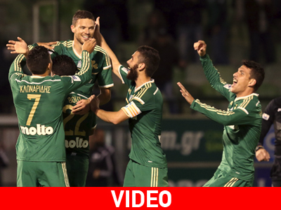 Επιστροφή με γκολ για τον Μπεργκ, 3-1 ο Παναθηναϊκός τον Παναιτωλικό
