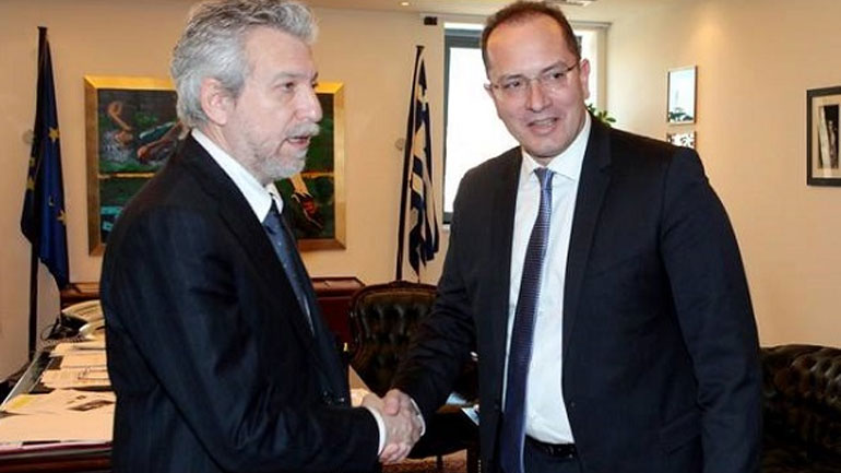 Μπάσκετ: Συνάντηση Κοντονή-Χαλβατζάκη ενόψει των τελικών της Α1