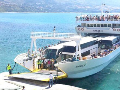 Μεγάλη αύξηση στην κίνηση Ζακύνθου-Πεσάδας