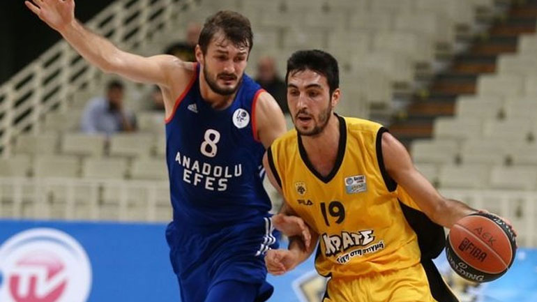 ΑΕΚ: Xάνει την πρεμιέρα του Eurocup ο Κατσίβελης