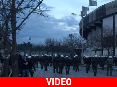 Ένταση στην Τούμπα-Συνελήφθη ένας οπαδός του ΠΑΟΚ Ένταση στην Τούμπα-Συνελήφθη ένας οπαδός του ΠΑΟΚ