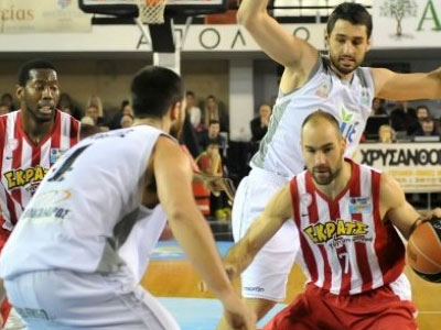 Πέρασε από την Πάτρα ο Ολυμπιακός, 67-56 τον Απόλλωνα