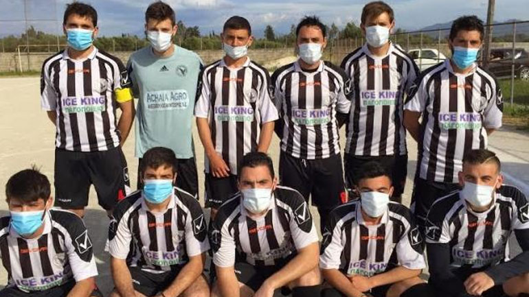 Δόξα Νιφορείκων: «Αγωνίστηκαν» με χειρουργικές μάσκες για τη σκόνη