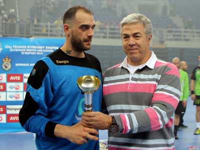 Χάντμπολ: MVP και πάλι ο Κώστας Τσιλιμπάρης