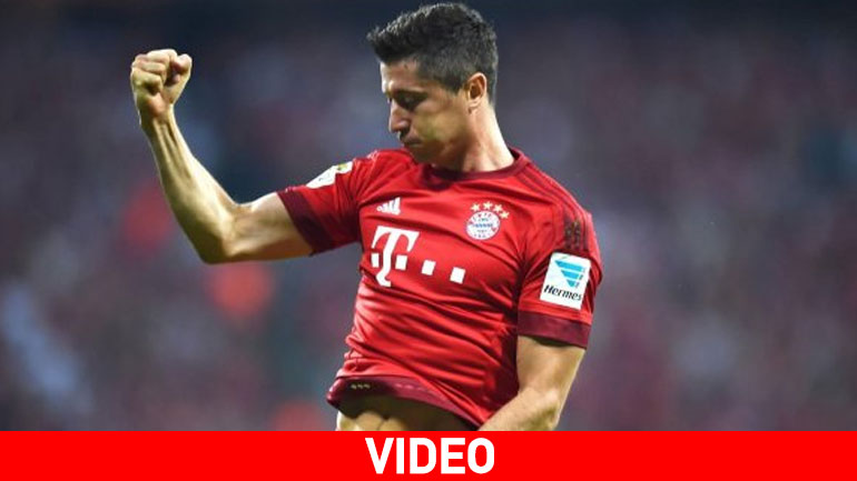 Ο Λεβαντόφσκι διέλυσε μόνος του τη Βόλφσμπουργκ-Πέτυχε πέντε γκολ σε εννέα λεπτά!