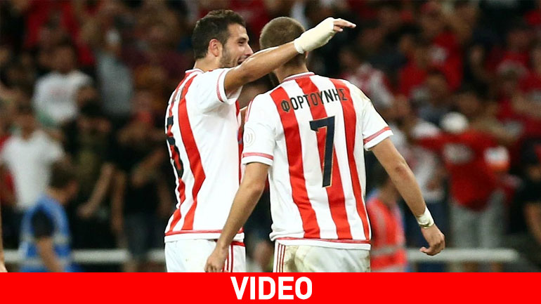 Αγχωτικό «διπλό» για τον Ολυμπιακό, 2-0 τον Λεβαδειακό