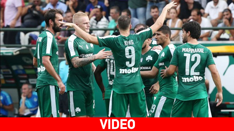 Αγχωτική νίκη για τον Παναθηναϊκό, 1-0 τον Πλατανιά