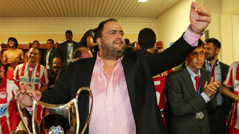 Oλυμπιακός: Συνεχίζει με πρόεδρο τον Μαρινάκη -Στα ύψη το μπάτζετ