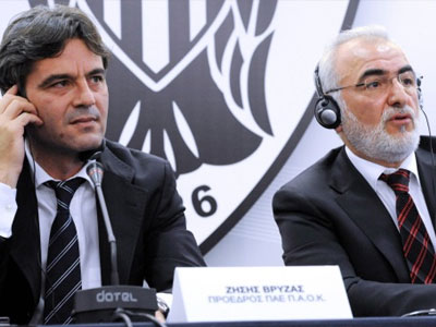 ΠΑΟΚ: Δεν έγινε αποδεκτή η παραίτηση του Ζήση Βρύζα