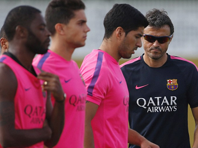 «Ασπίδα» προστασίας του Λουίς Ενρίκε στον Σουάρες