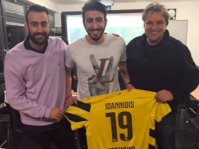 Στην Ντόρτμουντ ο Νίκος Ιωαννίδης