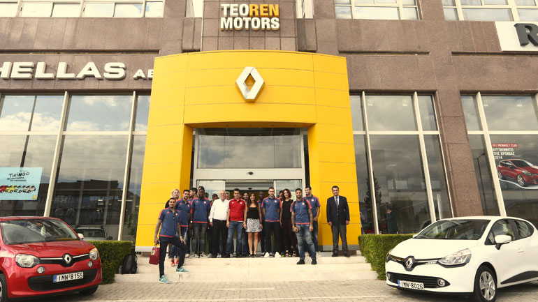 Ο Ολυμπιακός πατάει γκάζι με τη RENAULT!
