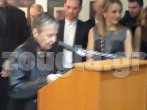 Η πρύτανης Ελένη Γλύκατζη- Αρβελέρ