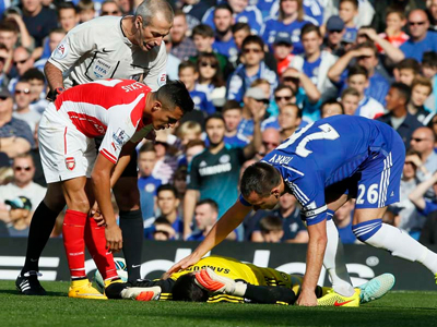 Τσέλσι: «Καθαρές» οι εξετάσεις του Κουρτουά στο κεφάλι