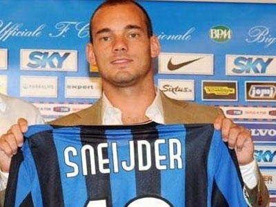 Χωρίς Sneijder στη Ρωσία η Inter