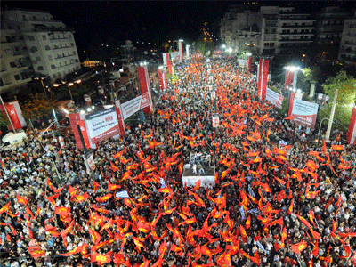 Έκτακτες κυκλοφοριακές ρυθμίσεις στο κέντρο της Αθήνας, λόγω προεκλογικών συγκεντρώσεων