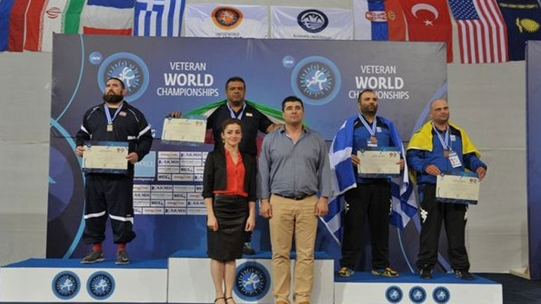 Πάλη: Τρία ελληνικά μετάλλια στο Παγκόσμιο Πρωτάθλημα Βετεράνων