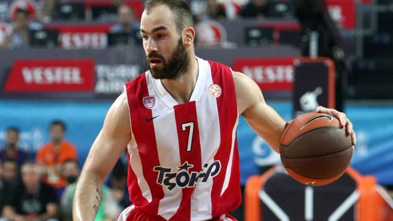 Μπάσκετ: Χωρίς τον Σπανούλη ο Ολυμπιακός με τη Νίζνι