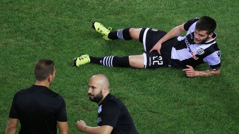 ΠΑΟΚ: Θλάση λόγω χλοοτάπητα ο Κωνσταντινίδης