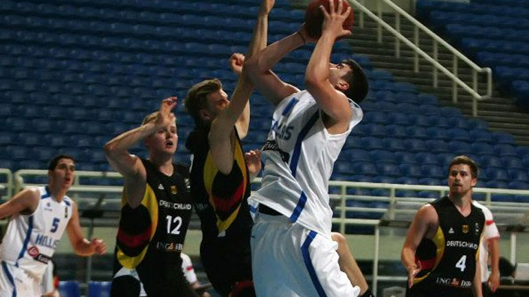Μπάσκετ: Φιλική ήττα από τη Γερμανία για την Εθνική Εφήβων