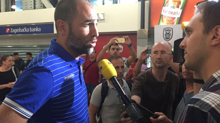 Έφτασε στο Ζάγκρεμπ ο ΠΑΟΚ