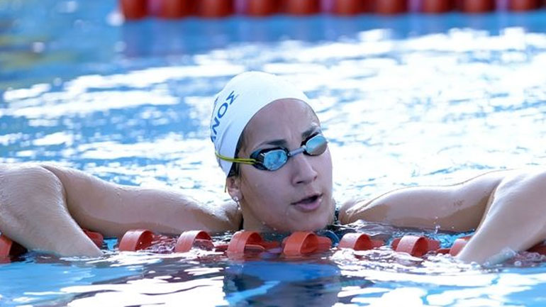 Κολύμβηση: Στον τελικό των 50μ. ύπτιο με πανελλήνιο ρεκόρ η Δράκου