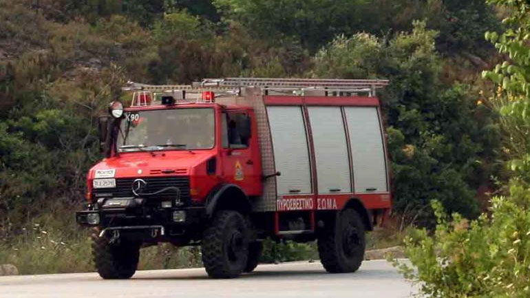 Χανιά: Πυρκαγιά στον Σέμπρωνα