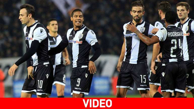 «Καθάρισε» από το πρώτο ημίχρονο ο ΠΑΟΚ, 3-1 τον Παναθηναϊκό