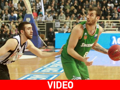 Στον τελικό με τρίποντη «βόμβα» του Γιάνκοβιτς ο Παναθηναϊκός, 71-68 τον ΠΑΟΚ