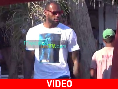 Αποθέωση για τον Λεμπρόν Τζέιμς στη Μύκονο