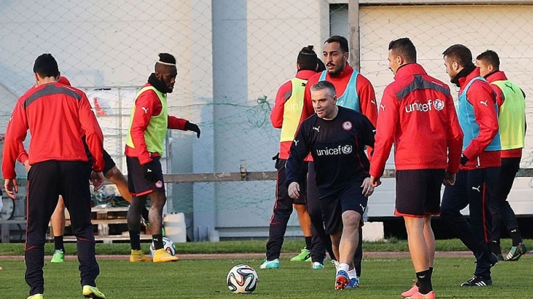 Ολυμπιακός: Χωρίς απρόοπτα η προπόνηση