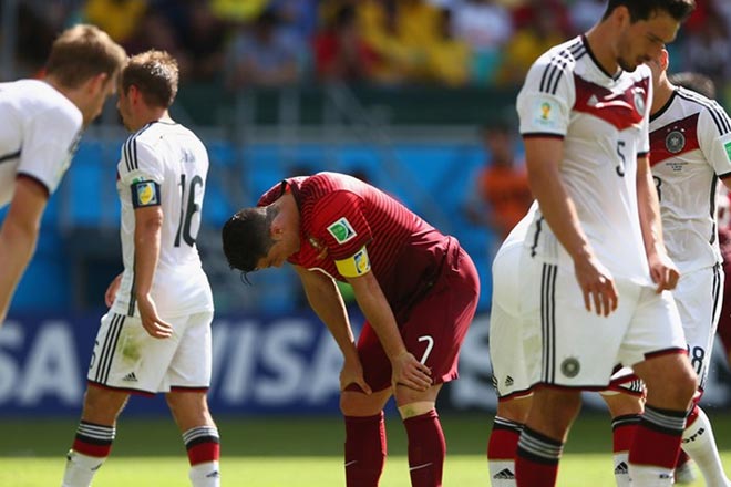 Περίλυπος για την έκταση του σκορ και ο Κριστιάνο Ρονάλντο