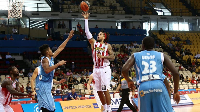 Μπάσκετ: «Ξέσπασε» ο Ολυμπιακός, 88-62 τον Κολοσσό