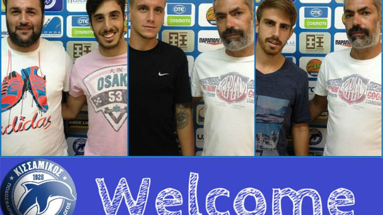 Κισσαμικός: Ανακοίνωσε έξι μεταγραφές, έκανε επτά ανανεώσεις