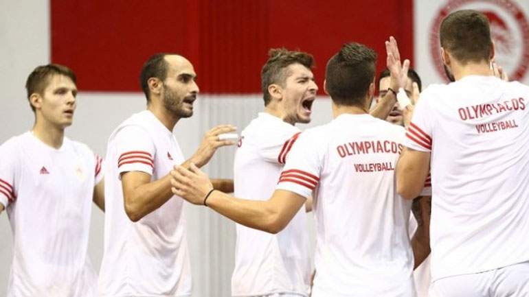 Βόλεϊ: Ξεκίνημα με νικη για τον Ολυμπιακό στο League Cup «Νίκος Σαμαράς»