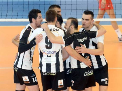 Βόλεϊ: Έκανε… περίπατο ο ΠΑΟΚ, 3-0 σετ την ΑΕΚ