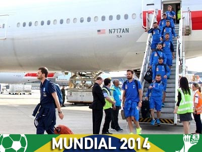 Έφτασε στη βάση της στη Βραζιλία η Εθνική μας