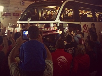 Θερμή υποδοχή για τον Ολυμπιακό στο Ηράκλειο